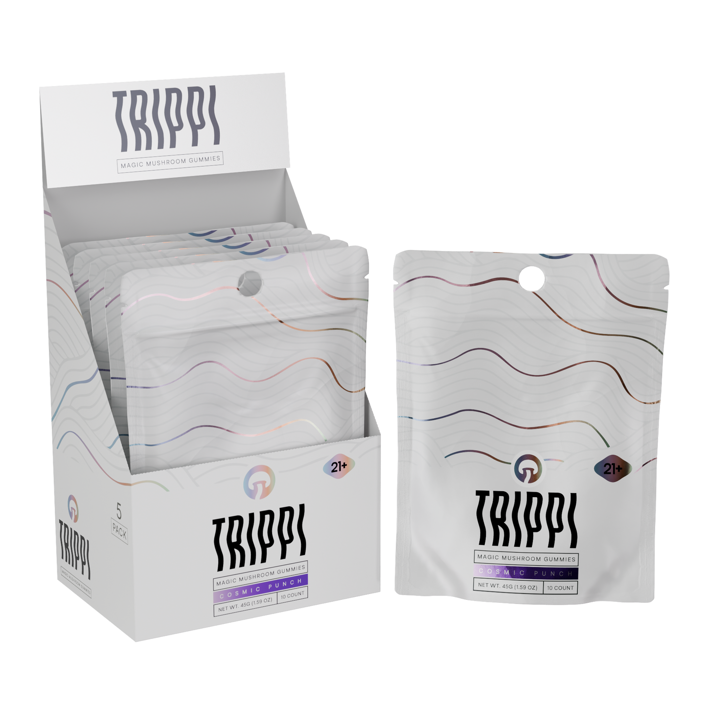 Trippi - Mushroom Gummies - 10pk - 5ct