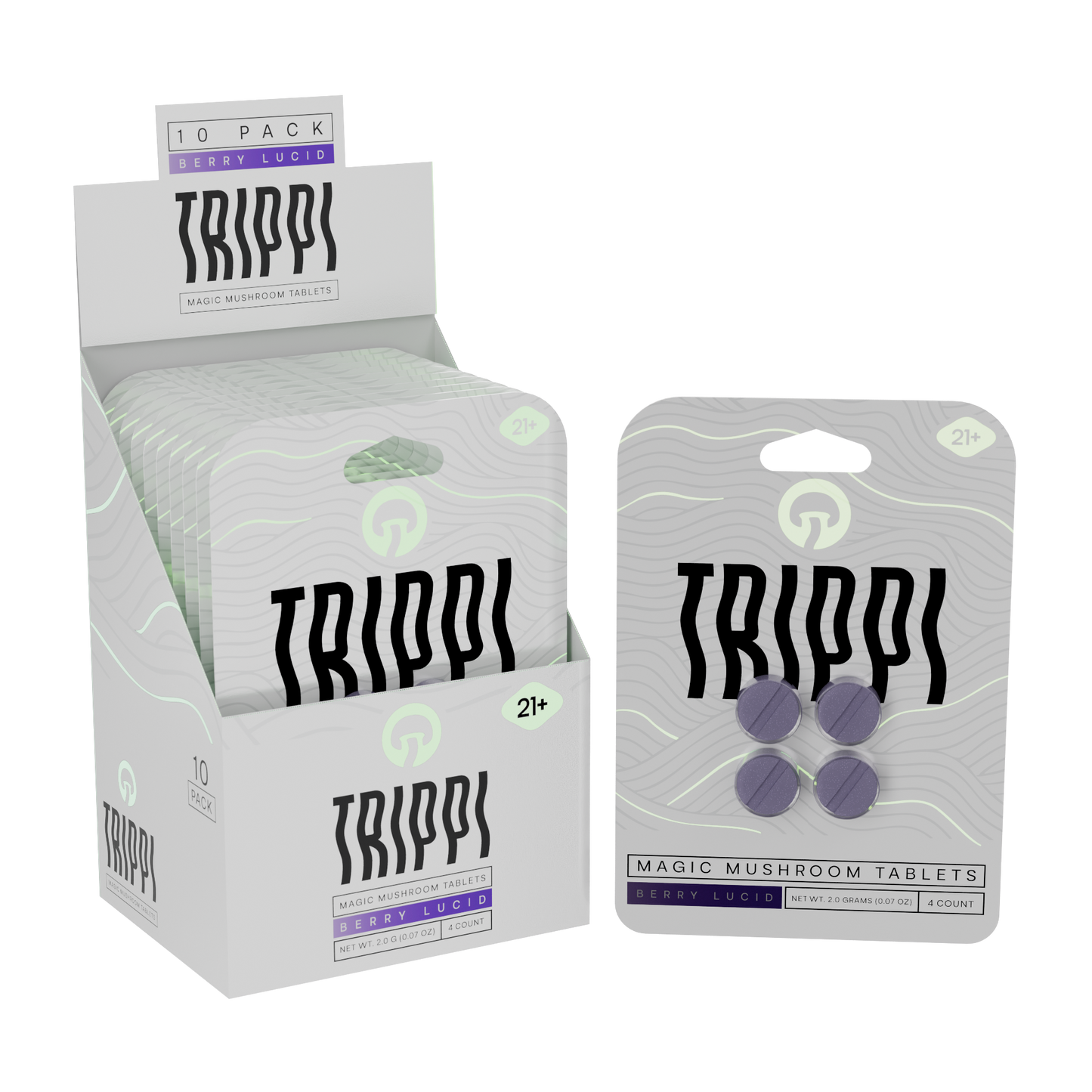 Trippi - Mushroom Tabs - 4pk - 10ct