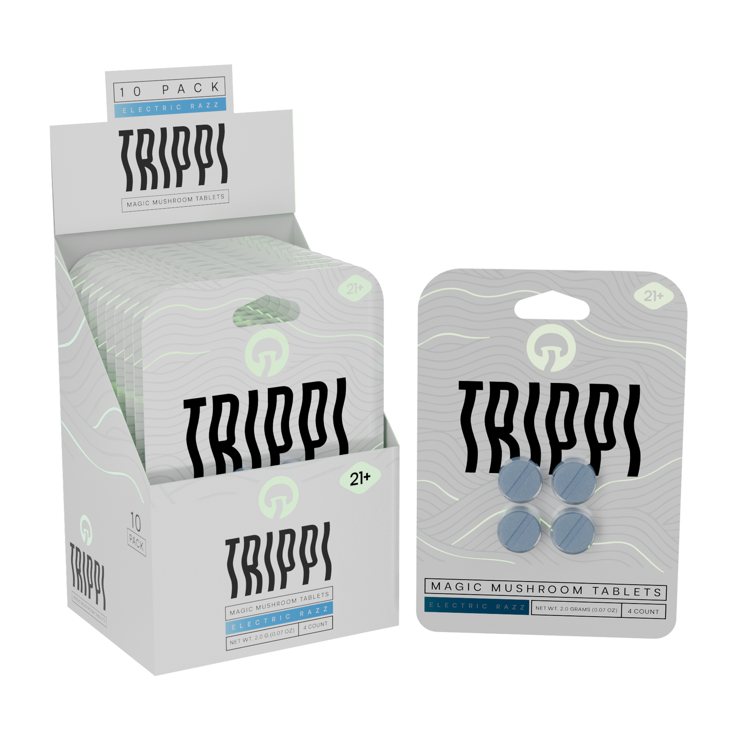 Trippi - Mushroom Tabs - 4pk - 10ct
