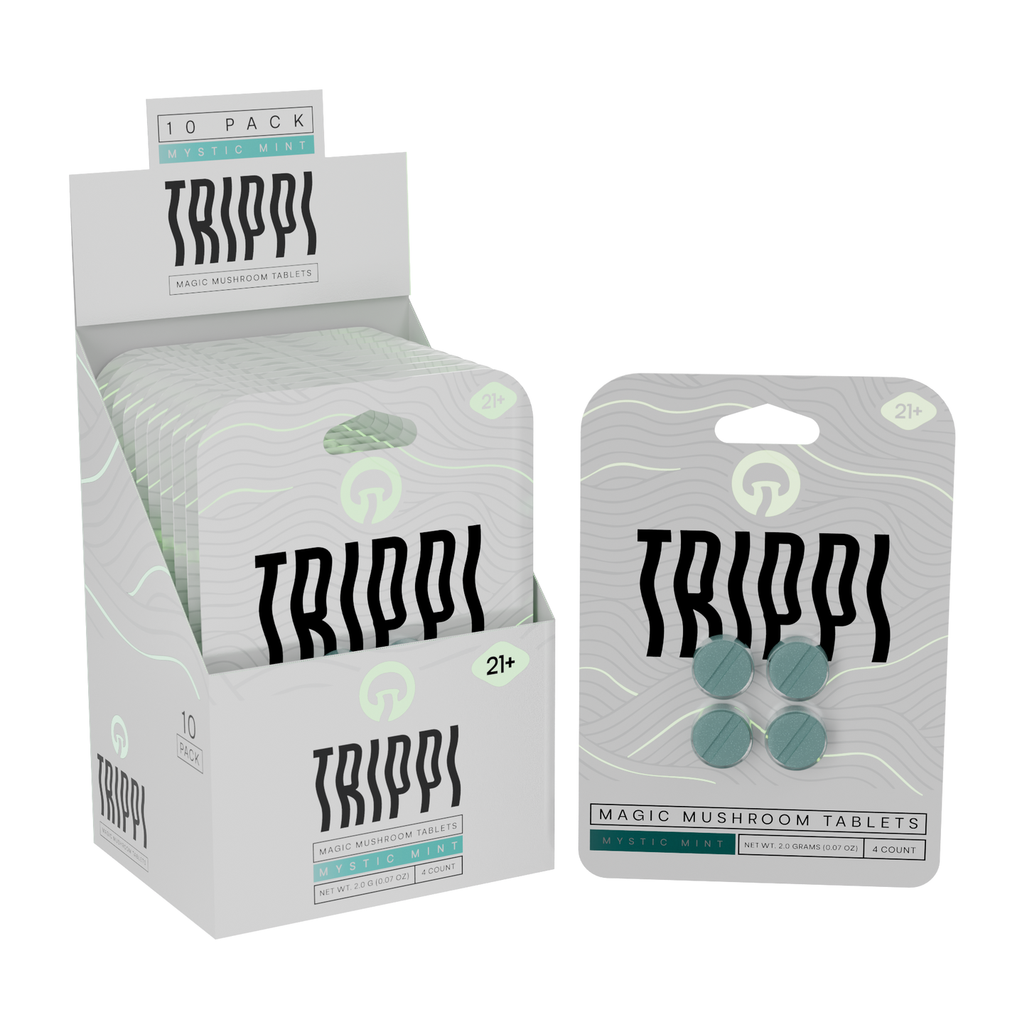 Trippi - Mushroom Tabs - 4pk - 10ct