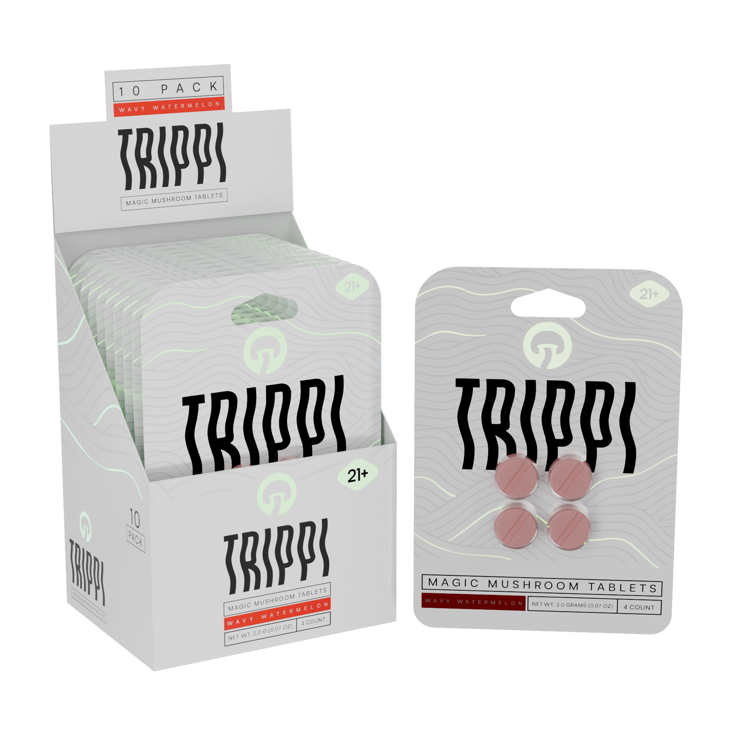 Trippi - Mushroom Tabs - 4pk - 10ct