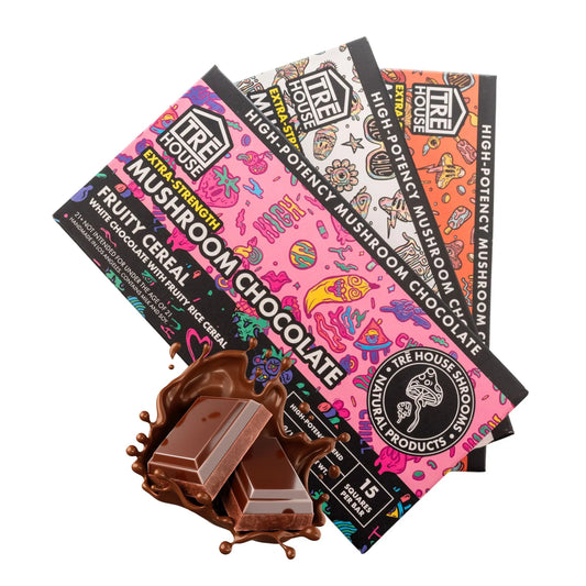 Tre House - Extra Strength Mushroom Chocolate Bars - 10ct
