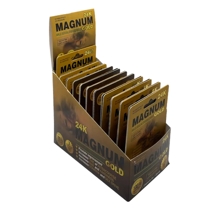 Magnum Gold 24k Sexual Enhancement Capsules - 24ct