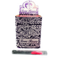Love Rose Glass Tubes - 36ct - 4" Purple [ OLB827 ]