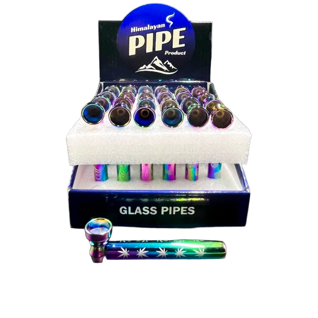 HP - 24ct - Chrome Mix Metal Pipe [ MP43 ]