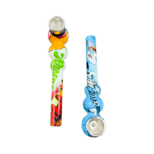 HP - 24ct - Coloful Design Metal Pipe [ MP50 ]