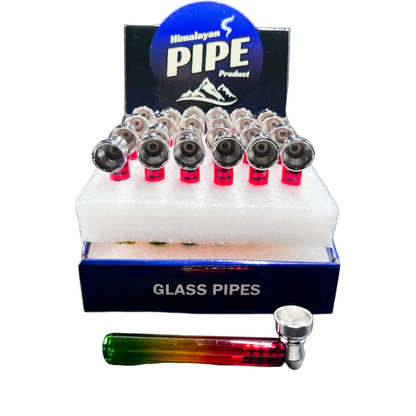 HP - 24ct - Rasta Metal Pipe [ MP41 ]