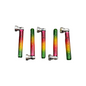 HP - 24ct - Rasta Metal Pipe [ MP41 ]