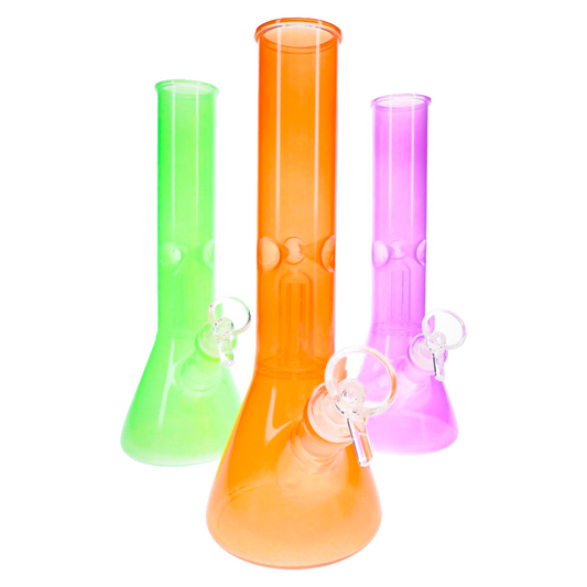 WP - 10" Painted Beaker - Asst