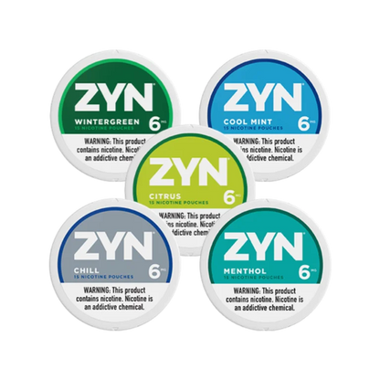 Zyn - 6mg Nic Pouch - 5ct - Assorted Flavors