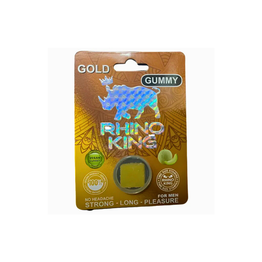 Rhino King - Enhancer - Gold Gummies - 24ct