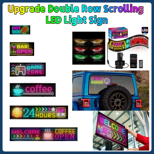HD LED Matrix Panel - Double Row - (S, M, L Available)