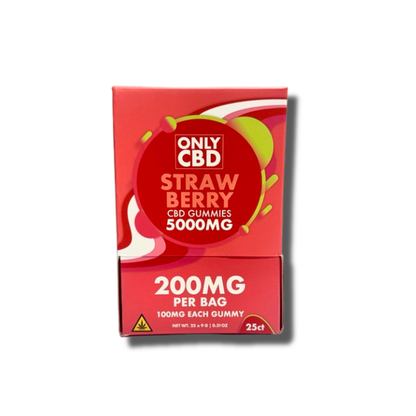 Only CBD - 100mg CBD Gummies - 2pk - 25ct