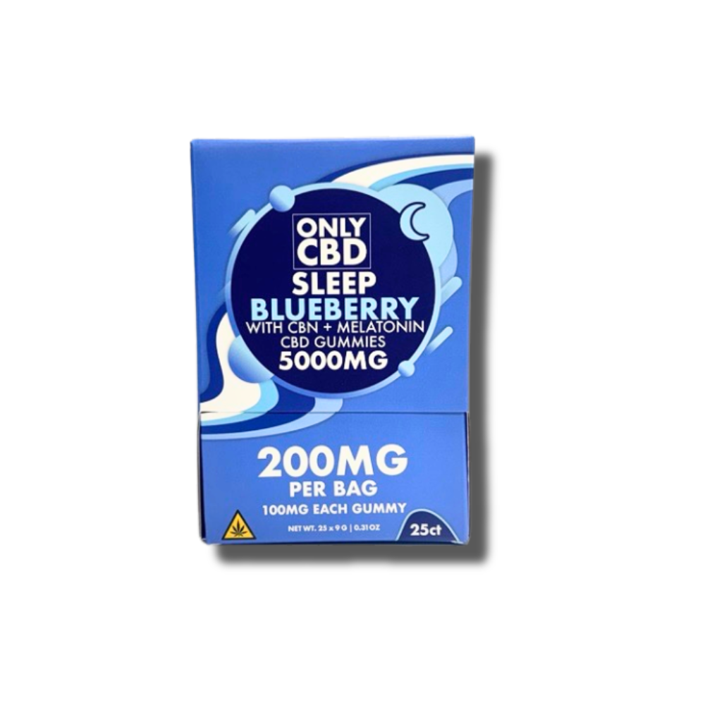 Only CBD - 100mg CBD Sleep Gummies - 2pk - 25ct