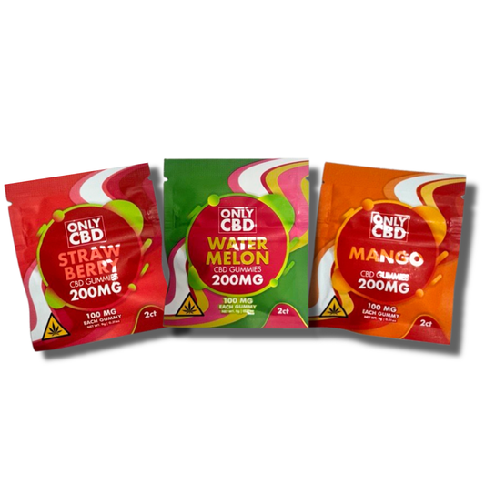 Only CBD - 100mg CBD Gummies - 2pk - 25ct