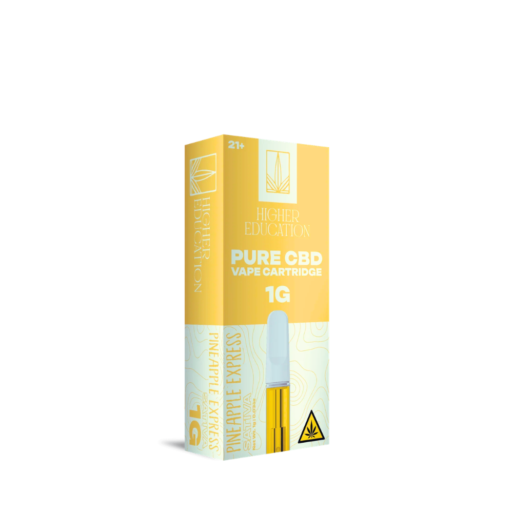 Higher Education - 1g Pure CBD Cart - 5ct