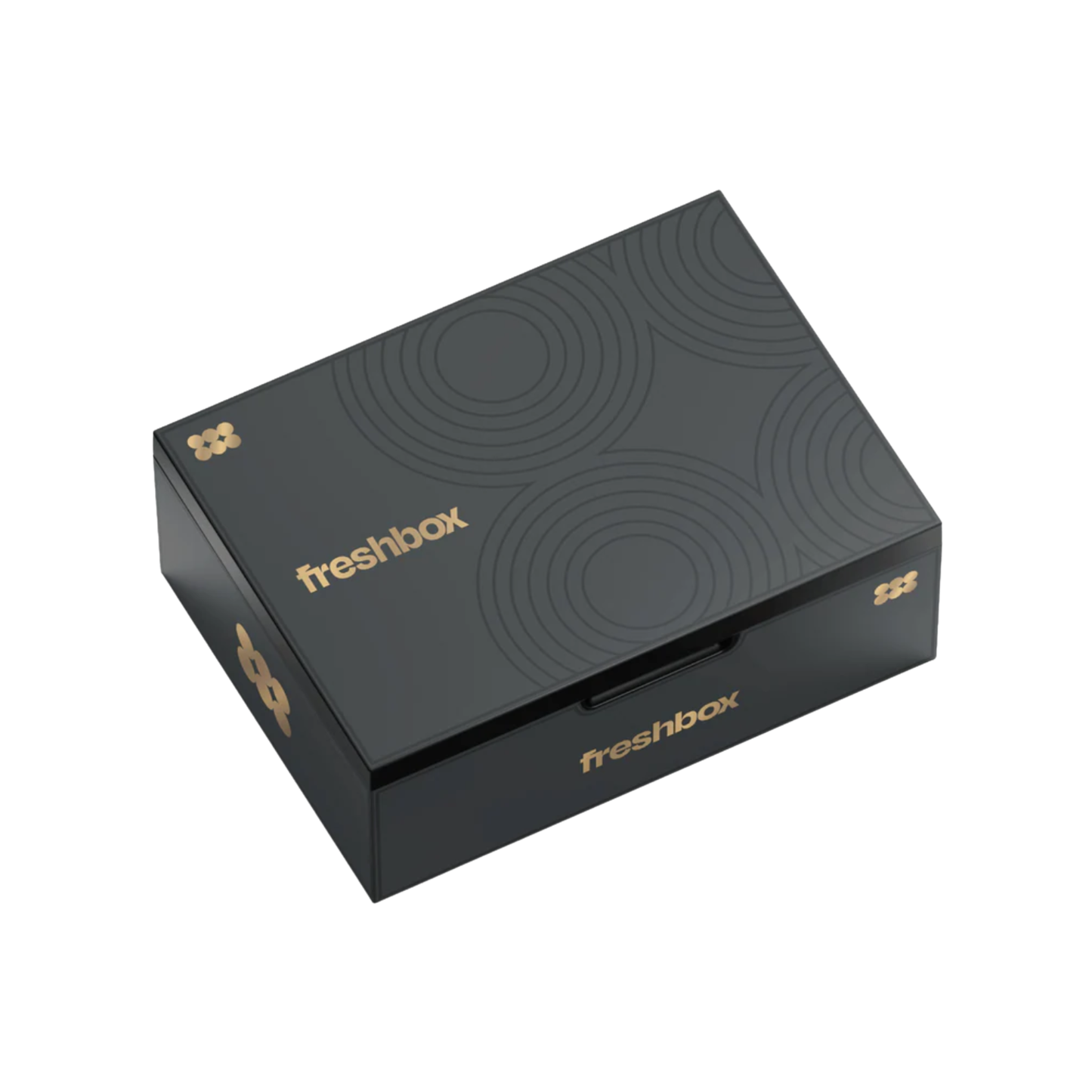 Cigar Bros - Humidor - Maxflow Graphite Gold