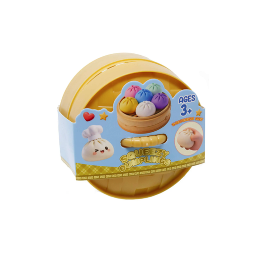 Squish Toy - 12ct - Dumpling Regular Plain