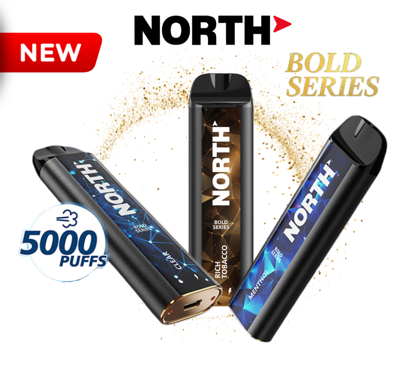 North 5k Bold Series 5% - 5ct - 10ml