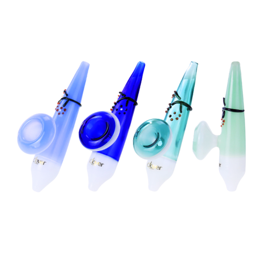Clover Glass - HP - 6ct - 5" Peace Pipe - Asst