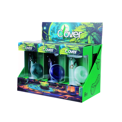 Clover Glass - HP - 6ct - 5" Peace Pipe - Asst