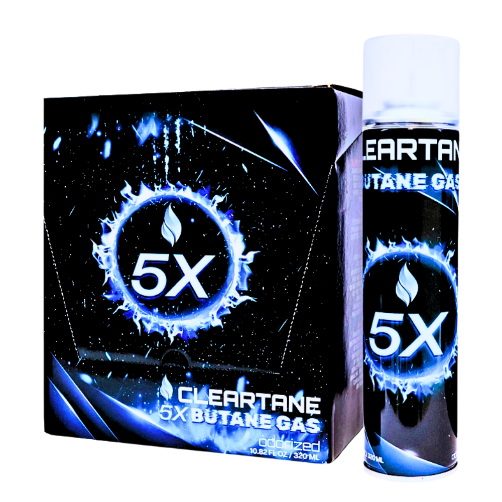 Cleartane 5x Butane - 320ml - 12ct