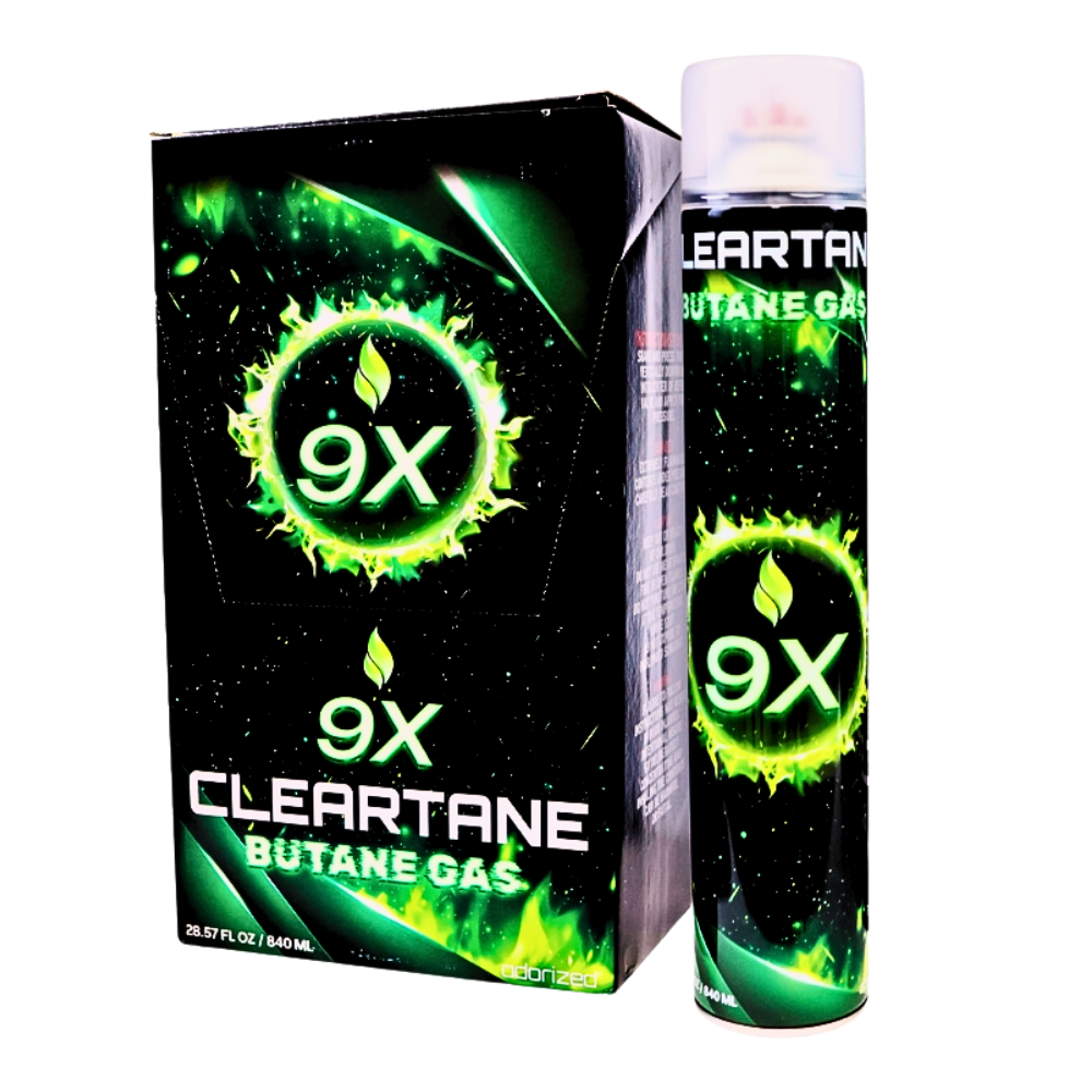 Cleartane 9x Butane - 840ml - 6ct