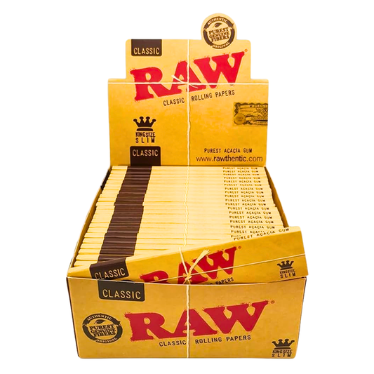 Raw - Papers Classic - King Size Slim - 32pk - 50ct