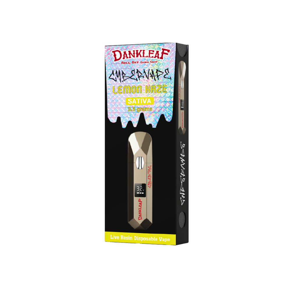 Dankleaf - 3.5g Live Resin Disposable Cyber Vapes - 5ct