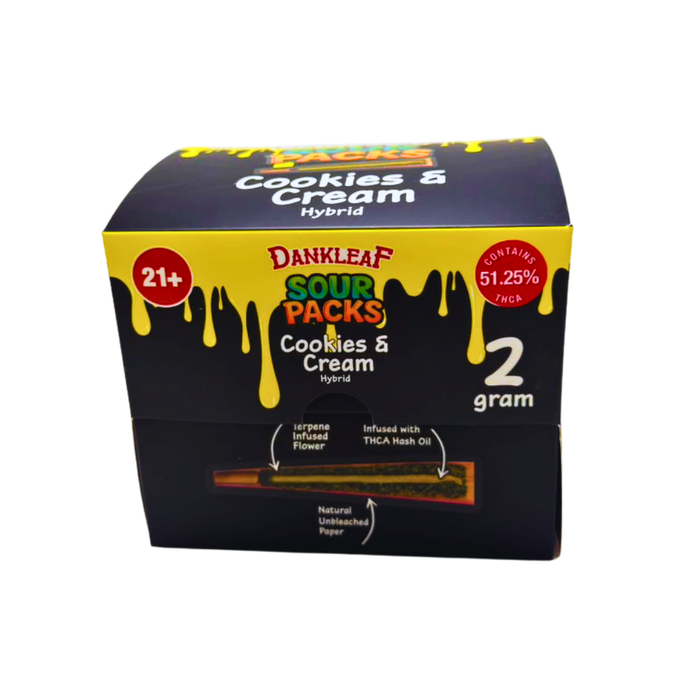 Dankleaf - 2g Sour Pack Hash Holes - 20ct