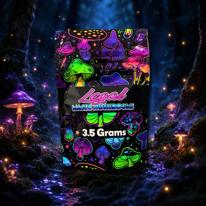 Legal Magic Mushrooms - 3.5g Mushrooms - 12ct