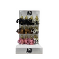 AJ Cute Teddy Bear Keychains - Design 2 - 36ct Display