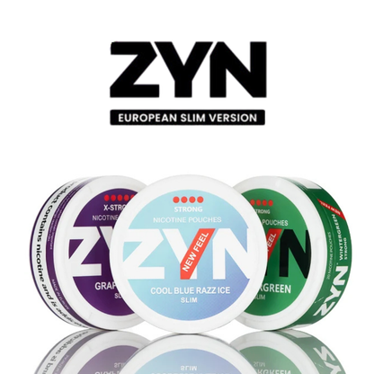 ZYN Euro - Nicotine Pouches - 5ct