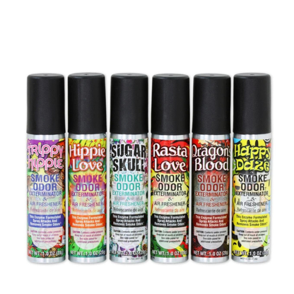 Smoke Odor Exterminator - 1oz Spray Display - Mixed Pop Culture - 12ct