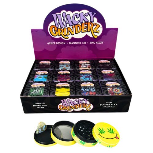 Wacky Grinders - Asst #2 - 55mm - 12ct +