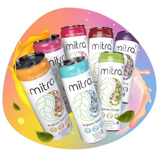 Mitra9 - Kratom Seltzer - 45mg - 12oz