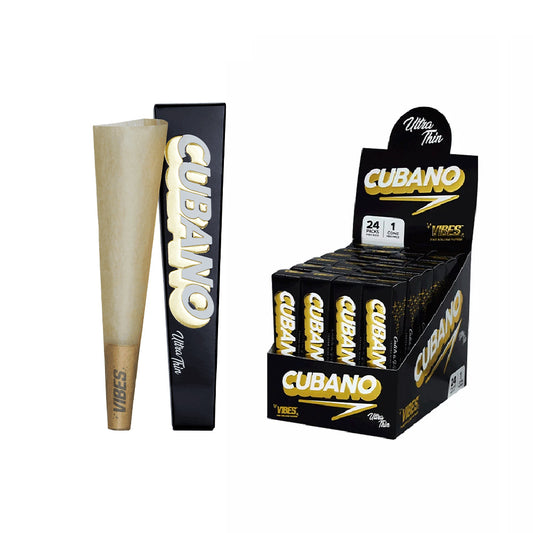 Vibes Cones - Cubano - King Size - Ultra Thin - 24ct