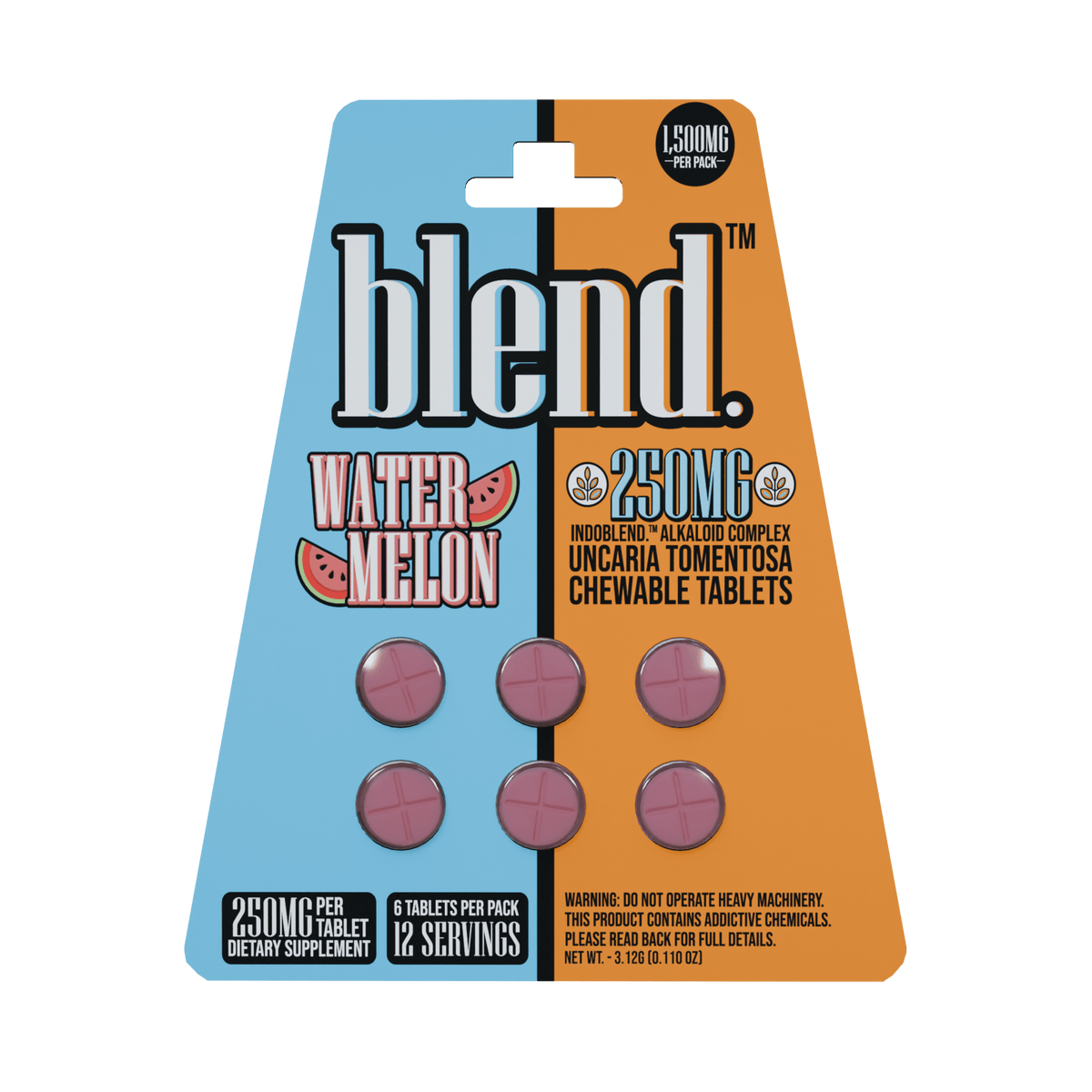 Blend - 250mg Botanical Tablets - 6pk - 5ct