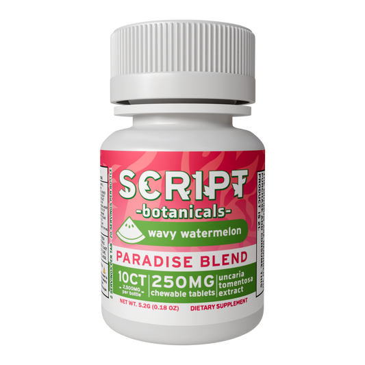 Script Botanicals - 250mg Botanical Tablets - 10pk - 6ct