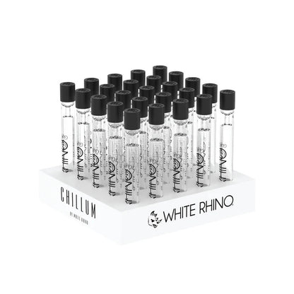White Rhino - Chillum - 25ct - Silicone Cap