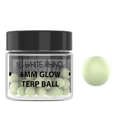 White Rhino - 6MM Terp Ball - 50ct - Assorted Colors