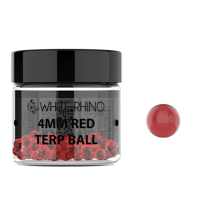 White Rhino - 4MM Terp Ball - 50ct - Assorted Colors