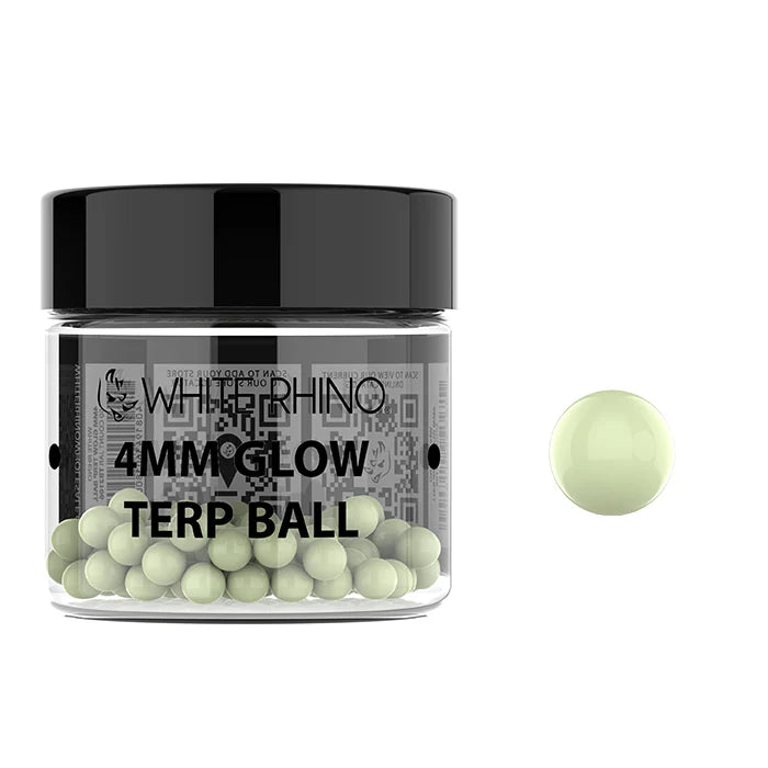 White Rhino - 4MM Terp Ball - 50ct - Assorted Colors