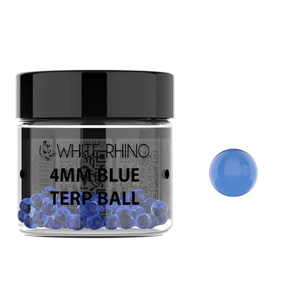 White Rhino - 4MM Terp Ball - 50ct - Assorted Colors