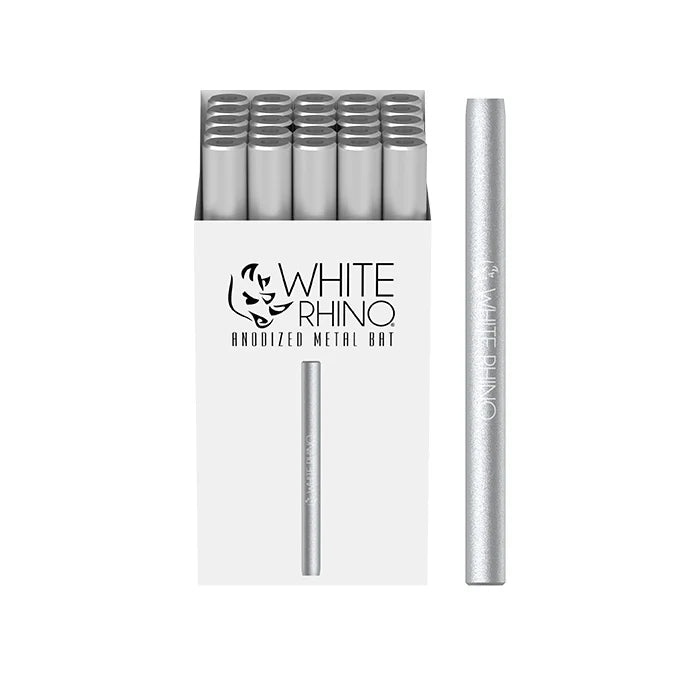 White Rhino - Bat - 25ct - Anodized Metal
