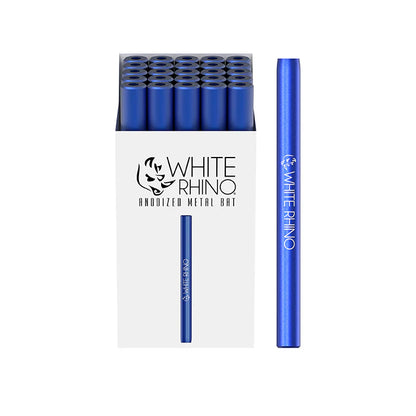 White Rhino - Bat - 25ct - Anodized Metal