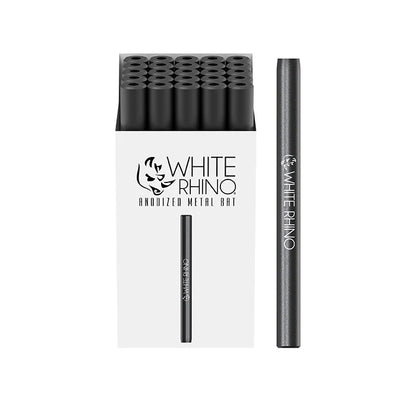 White Rhino - Bat - 25ct - Anodized Metal