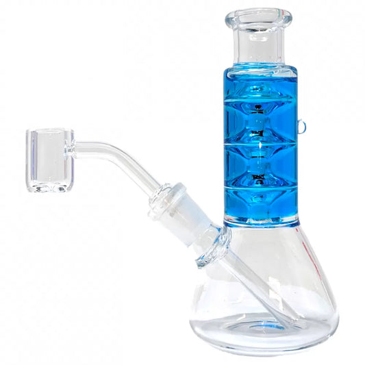 WP - 5.5" Glycerin Filled Water Pipe w/ Banger