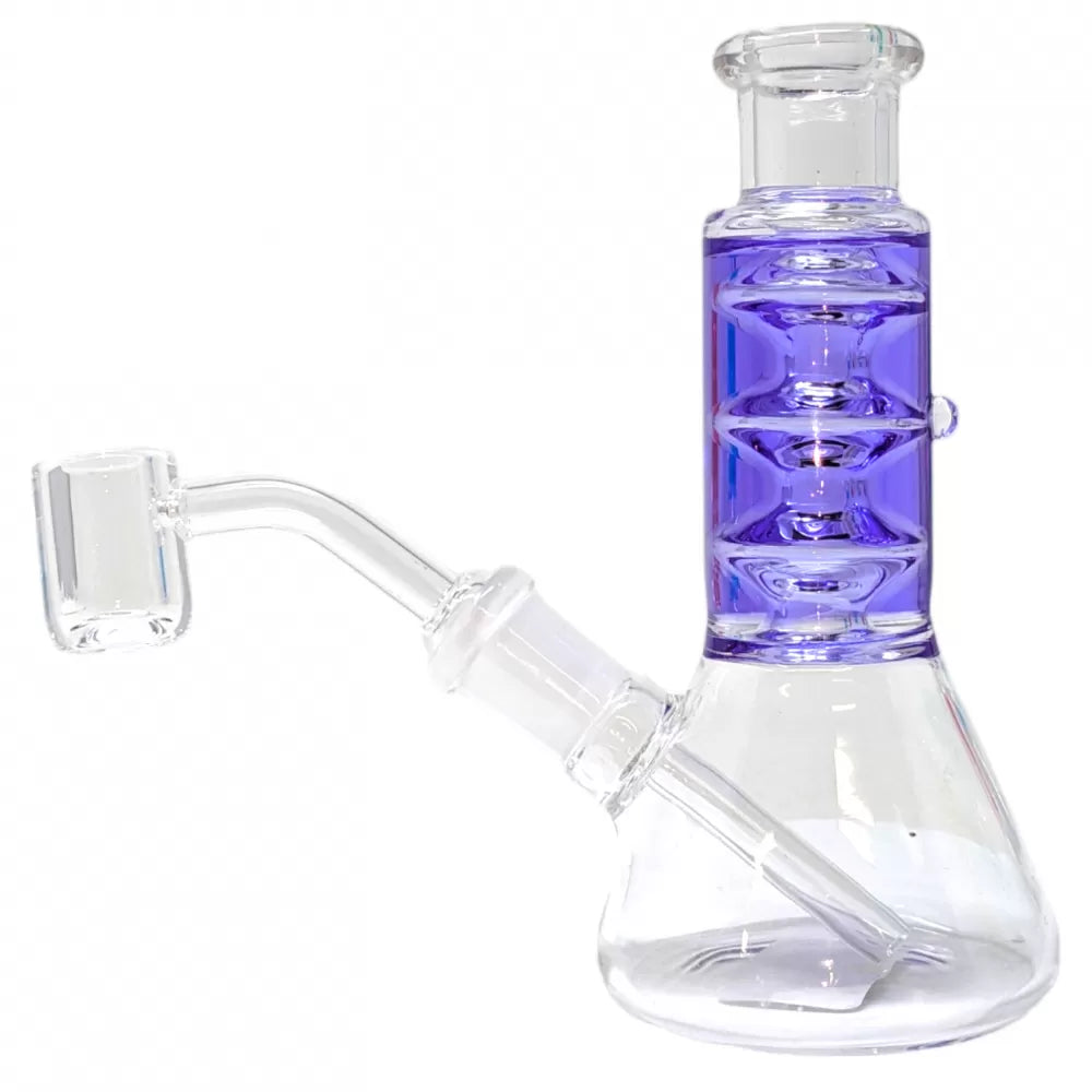WP - 5.5" Glycerin Filled Water Pipe w/ Banger