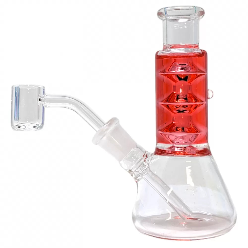 WP - 5.5" Glycerin Filled Water Pipe w/ Banger